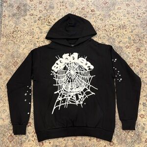 Black OG Web Spider Hoodie